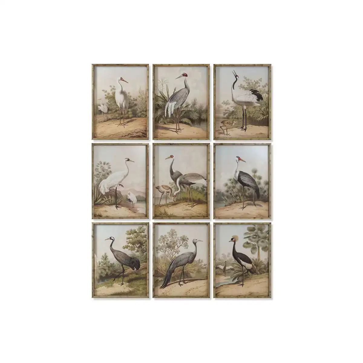 Cadre dkd home decor oriental heron 45 x 3 x 60 cm 9 unites _9621. DIAYTAR COTE D'IVOIRE - Votre Boutique en Ligne, Votre Choix Illimité. Parcourez nos rayons et découvrez des produits qui vous inspirent, de la mode à la maison et bien plus.