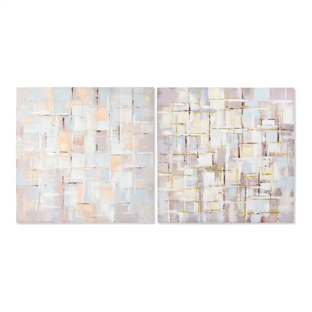 Cadre dkd home decor squares abstrait 100 x 3 x 100 cm moderne 2 unites _2302. DIAYTAR COTE D'IVOIRE - Là où Choisir est une Affirmation de Style. Naviguez à travers notre boutique en ligne et choisissez des produits qui vous distinguent et vous valorisent.