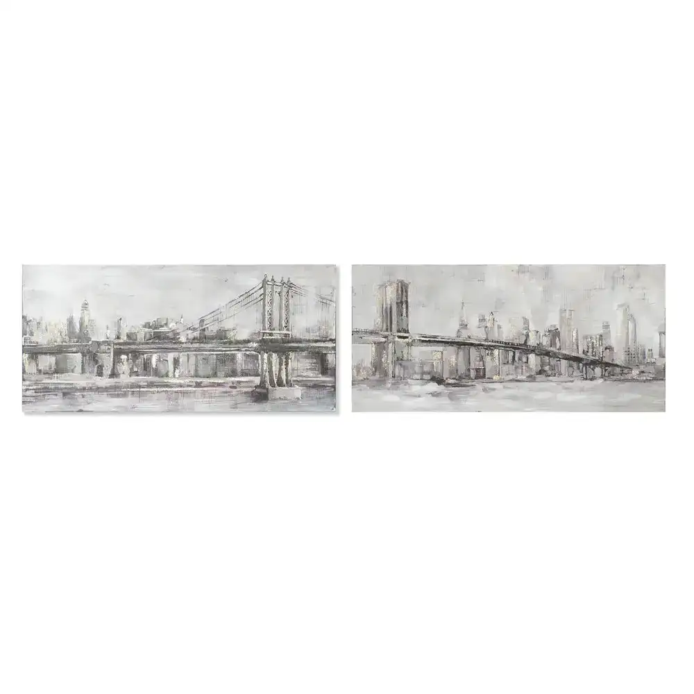 Cadre dkd home decor toile 150 x 3 8 x 70 cm new york loft 2 unites _9999. DIAYTAR COTE D'IVOIRE - Où Choisir est un Plaisir Responsable. Explorez notre boutique en ligne et adoptez des produits qui reflètent notre engagement envers la durabilité.