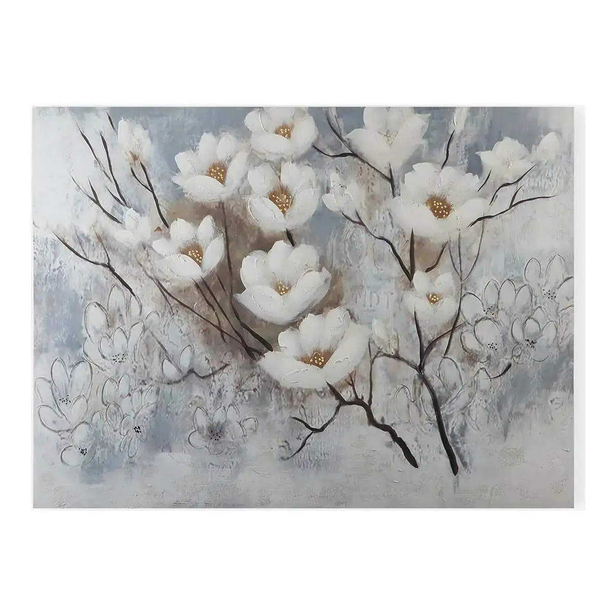 Cadre fleurs toile 2 8 x 90 x 120 cm _2188. Bienvenue sur DIAYTAR COTE D'IVOIRE - Où Choisir est un Voyage Passionnant. Plongez dans notre catalogue et trouvez des produits qui révèlent la diversité et la beauté du Côte d'Ivoire.