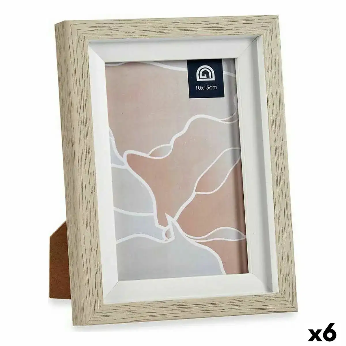 Cadre photo 13 5 x 18 8 x 2 cm verre beige blanc plastique 6 unites _9311. Bienvenue chez DIAYTAR COTE D'IVOIRE - Où le Shopping Devient une Aventure. Découvrez notre collection diversifiée et explorez des produits qui reflètent la diversité du Côte d'Ivoire.