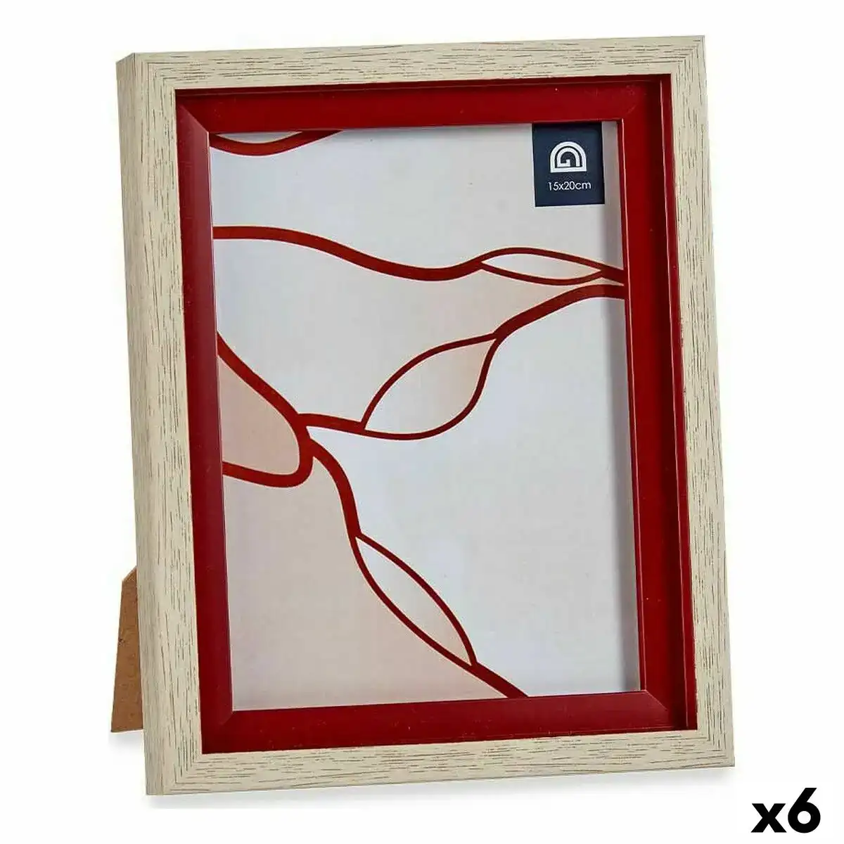 Cadre photo 18 8 x 2 x 24 cm verre rouge bois marron plastique 6 unites _4675. DIAYTAR COTE D'IVOIRE - Où Choisir Devient une Expérience Personnalisée. Explorez notre boutique en ligne pour découvrir des produits qui s'adaptent à votre style et à votre essence.