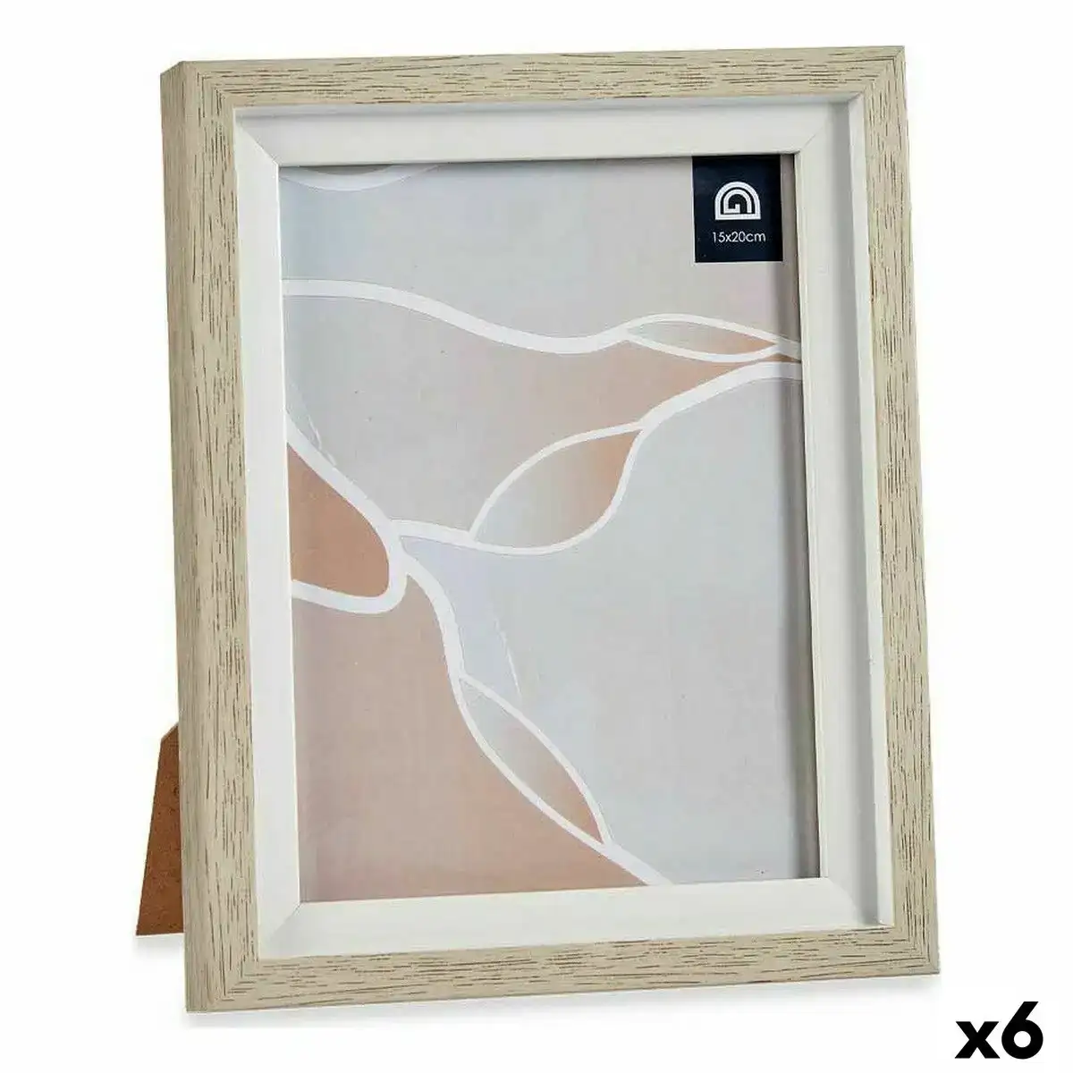 Cadre photo 18 8 x 23 8 x 2 cm verre beige blanc plastique 6 unites _5512. DIAYTAR COTE D'IVOIRE - Où Choisir Devient une Expérience Personnalisée. Explorez notre boutique en ligne pour découvrir des produits qui s'adaptent à votre style et à votre essence.