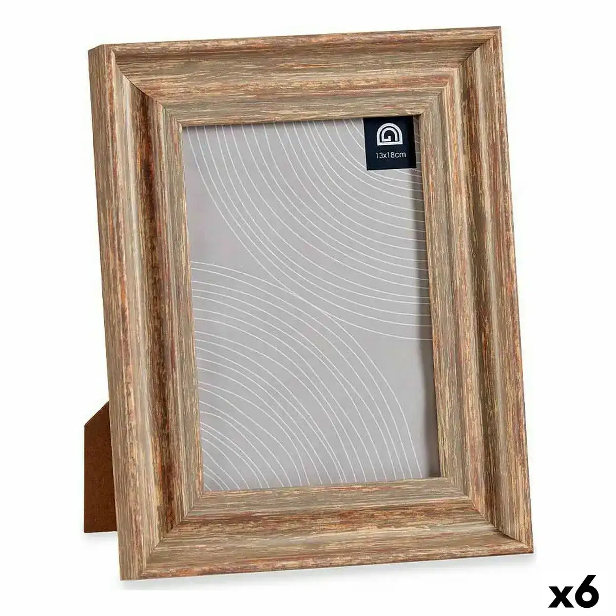 Cadre photo 19 x 2 x 24 cm verre bois marron cuivre plastique 6 unites _6090. Bienvenue chez DIAYTAR COTE D'IVOIRE - Où le Shopping Devient un Voyage. Explorez notre plateforme pour dénicher des produits uniques, racontant l'histoire et l'âme du Côte d'Ivoire.