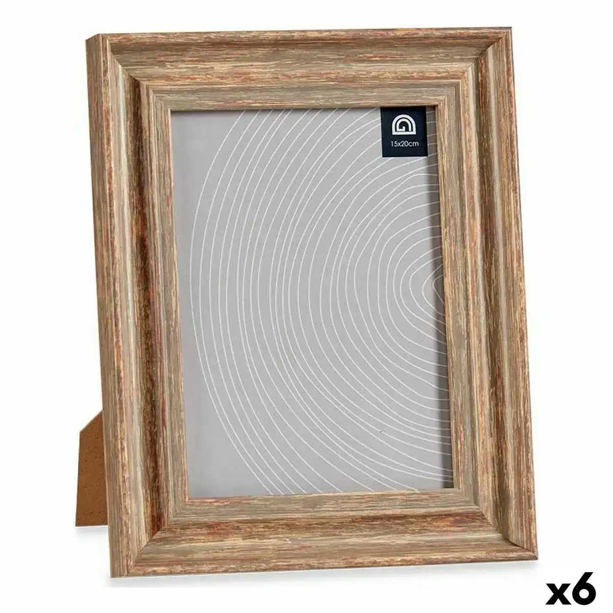 Cadre photo 21 x 2 x 26 cm verre bois marron cuivre plastique 6 unites _5928. DIAYTAR COTE D'IVOIRE - Votre Boutique en Ligne, Votre Choix Illimité. Parcourez nos rayons et découvrez des produits qui vous inspirent, de la mode à la maison et bien plus.