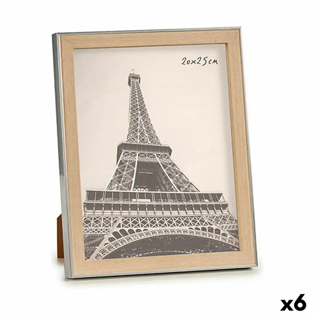 Cadre photo 23 x 27 x 2 cm argente marron plastique verre 6 unites _4970. DIAYTAR COTE D'IVOIRE - Votre Boutique en Ligne, Votre Choix Illimité. Parcourez nos rayons et découvrez des produits qui vous inspirent, de la mode à la maison et bien plus.