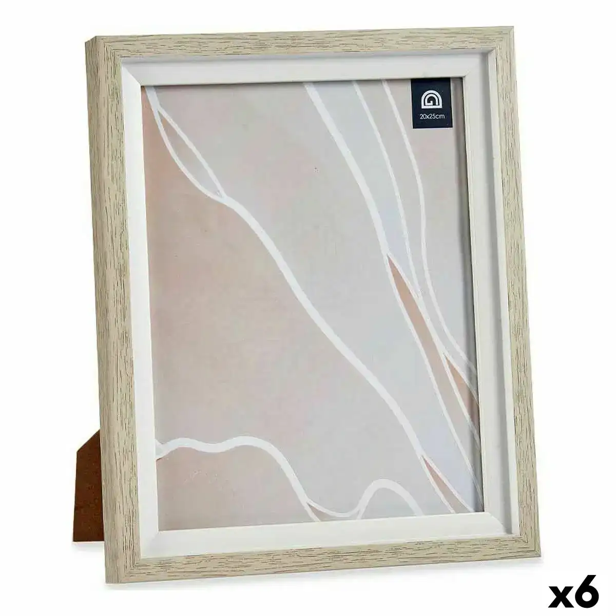 Cadre photo 24 x 2 x 29 cm verre beige blanc plastique 6 unites _1427. DIAYTAR COTE D'IVOIRE - Votre Destination Shopping Authentique. Explorez notre boutique en ligne et découvrez des trésors qui reflètent l'âme du Côte d'Ivoire, pour une expérience shopping unique.