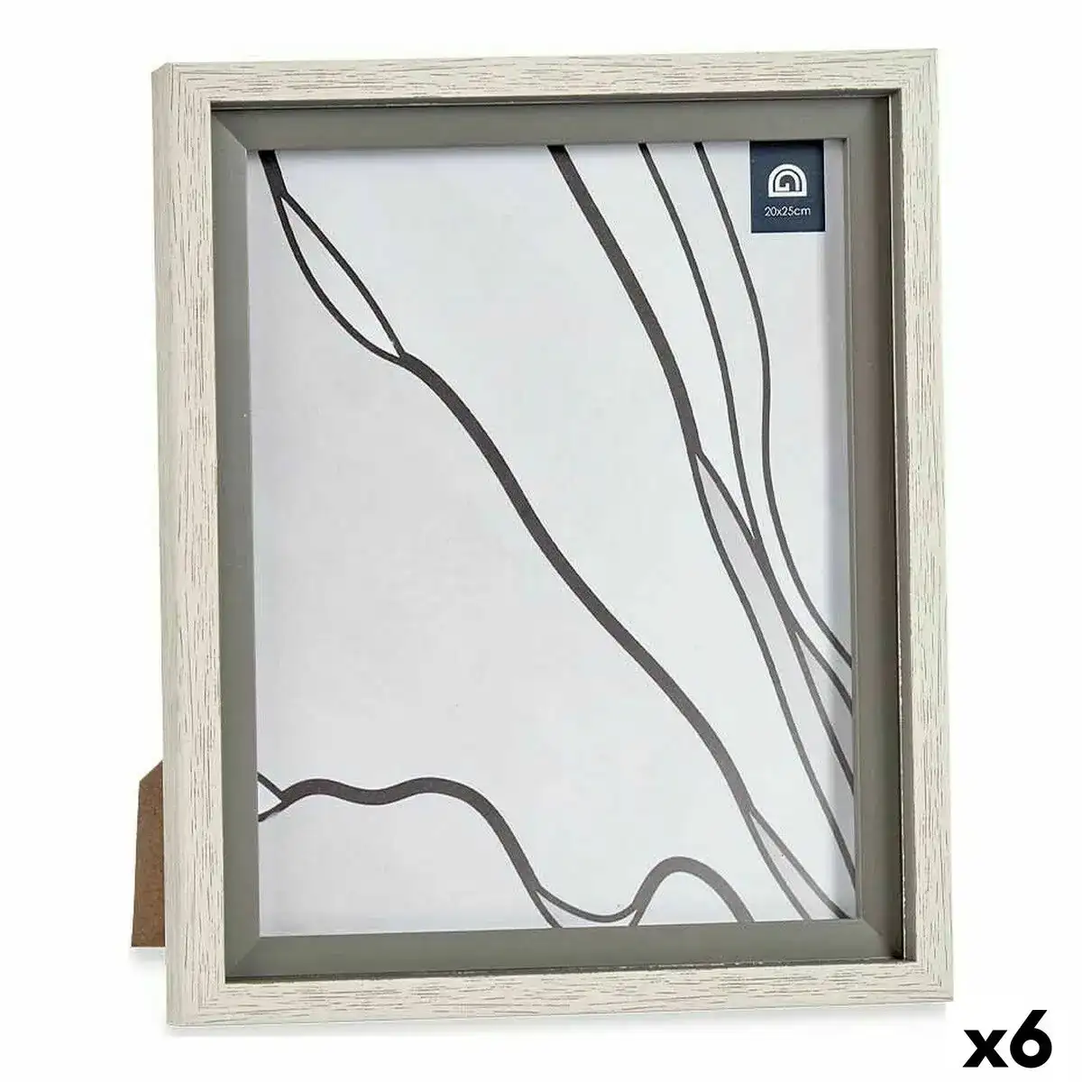 Cadre photo 24 x 2 x 29 cm verre gris bois marron plastique 6 unites _4216. DIAYTAR COTE D'IVOIRE - Là où la Diversité Rencontre la Qualité. Parcourez notre gamme complète et trouvez des produits qui incarnent la richesse et l'unicité du Côte d'Ivoire.