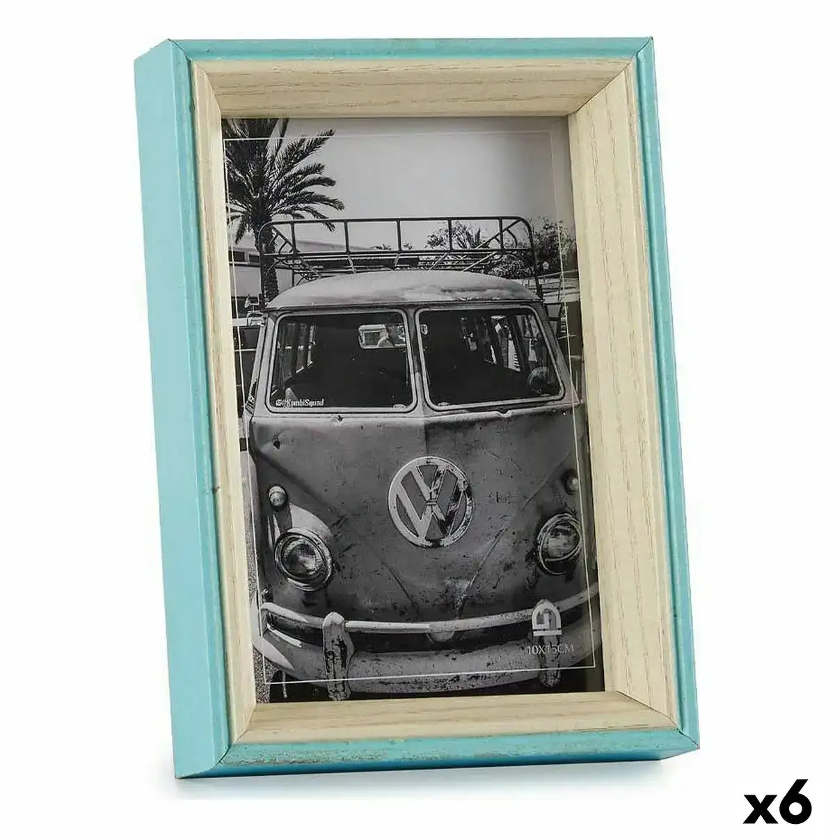 Cadre photo 3 x 17 x 12 cm verre bleu blanc bois mdf 6 unites _9595. DIAYTAR COTE D'IVOIRE - Là où Vos Rêves Prendent Forme. Plongez dans notre catalogue diversifié et trouvez des produits qui enrichiront votre quotidien, du pratique à l'exceptionnel.