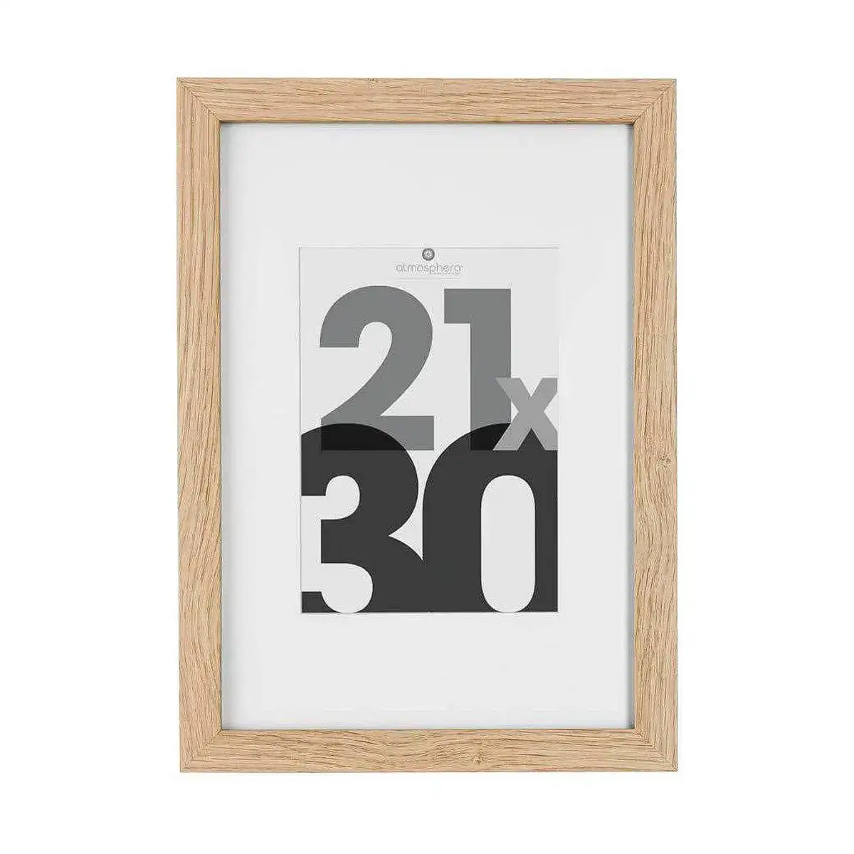 Cadre photo atmosphera bois naturel 21 x 30 cm _7862. Bienvenue sur DIAYTAR COTE D'IVOIRE - Où Chaque Détail compte. Plongez dans notre univers et choisissez des produits qui ajoutent de l'éclat et de la joie à votre quotidien.