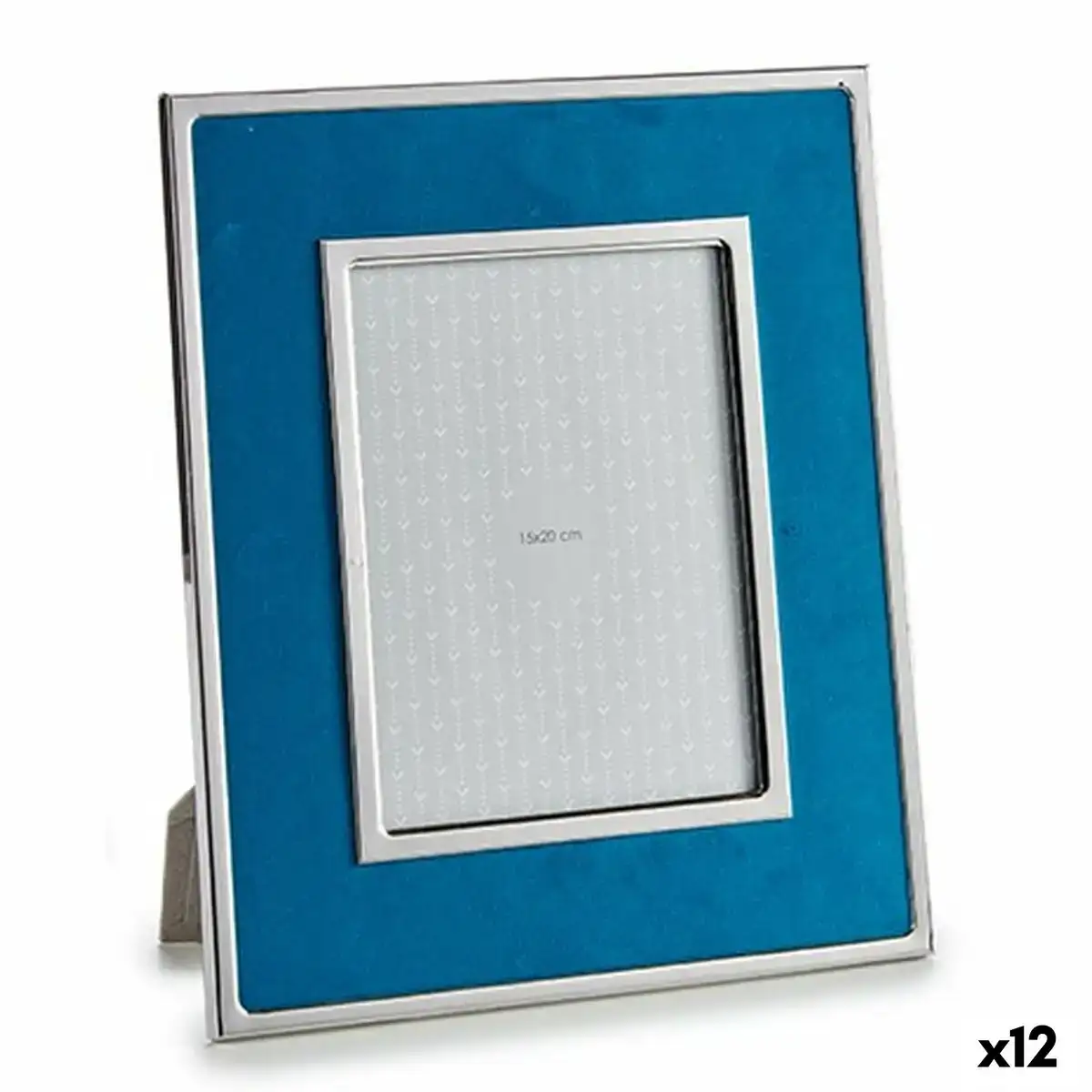Cadre photo bleu velours 1 x 30 8 x 25 8 cm 12 unites _9541. DIAYTAR COTE D'IVOIRE - Votre Passage vers la Découverte. Explorez notre boutique en ligne pour trouver des trésors qui vous attendent, du traditionnel à l'avant-garde.