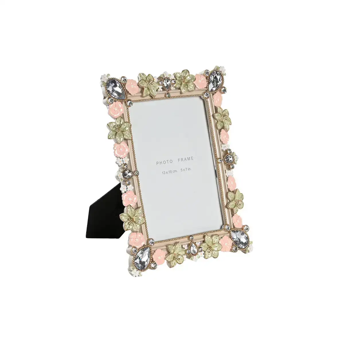 Cadre photo dkd home decor 18 5 x 2 x 23 5 cm verre resine multicouleur romantique_7396. DIAYTAR COTE D'IVOIRE - Où le Shopping Devient une Aventure Culturelle. Plongez dans notre univers de produits qui célèbrent l'héritage et l'artisanat du Côte d'Ivoire.