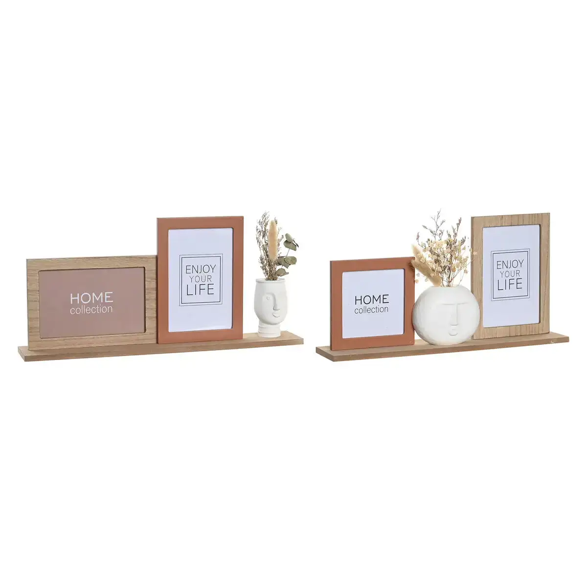Cadre photo dkd home decor 30 x 5 x 19 cm fleur visage ceramique resine multicouleur bois mdf urbaine 2 unites _2718. DIAYTAR COTE D'IVOIRE - Votre Passage vers le Raffinement. Plongez dans notre univers de produits exquis et choisissez des articles qui ajoutent une touche de sophistication à votre vie.