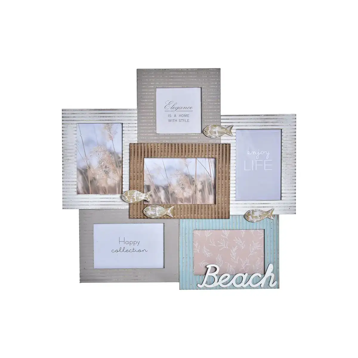 Cadre photo dkd home decor beach 46 5 x 2 x 44 5 cm bois marin_4214. Bienvenue chez DIAYTAR COTE D'IVOIRE - Où Chaque Achat Fait une Différence. Découvrez notre gamme de produits qui reflètent l'engagement envers la qualité et le respect de l'environnement.