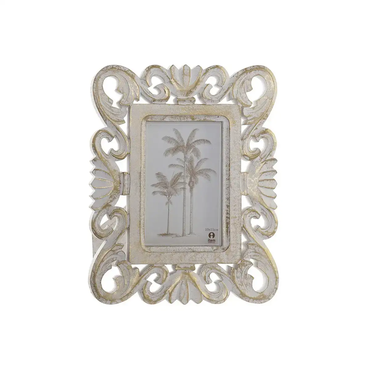 Cadre photo dkd home decor blanc bois verre bois mdf 21 x 2 5 x 27 cm_1898. DIAYTAR COTE D'IVOIRE - Votre Destination pour un Shopping Inégalé. Naviguez à travers notre sélection minutieuse pour trouver des produits qui répondent à tous vos besoins.