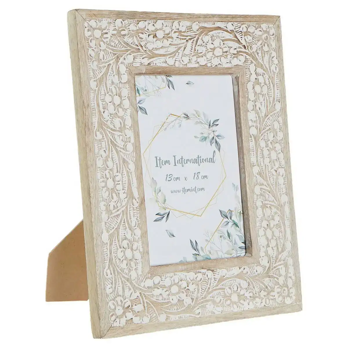 Cadre photo dkd home decor bois plastique bois de manguier blanc marron indien 22 5 x 2 x 28 cm_6481. DIAYTAR COTE D'IVOIRE - Votre Destination pour un Shopping Unique. Parcourez notre catalogue et trouvez des articles qui vous inspirent et vous édifient.