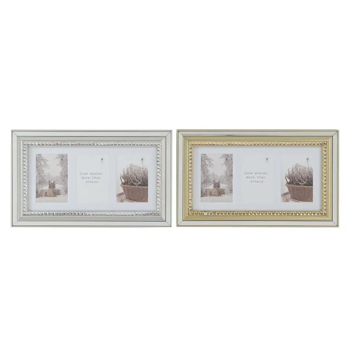 Cadre photo dkd home decor luxury verre polystyrene dore argente traditionnel 46 5 x 2 x 28 5 cm 2 unites _4299. DIAYTAR COTE D'IVOIRE - Où Choisir est un Acte d'Amour pour le Côte d'Ivoire. Explorez notre boutique en ligne et choisissez des articles qui célèbrent la culture et l'artisanat du pays.