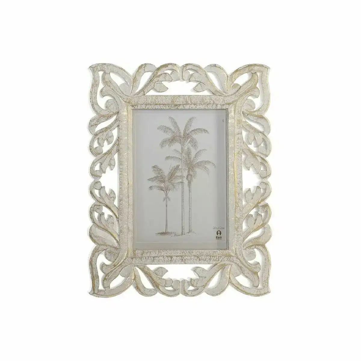 Cadre photo dkd home decor verre dore blanc indien bois mdf 26 5 x 2 x 31 5 cm _6362. Bienvenue chez DIAYTAR COTE D'IVOIRE - Où l'Authenticité Rencontre l'Accessibilité. Explorez notre sélection abordable et découvrez des articles qui incarnent l'essence du Côte d'Ivoire.
