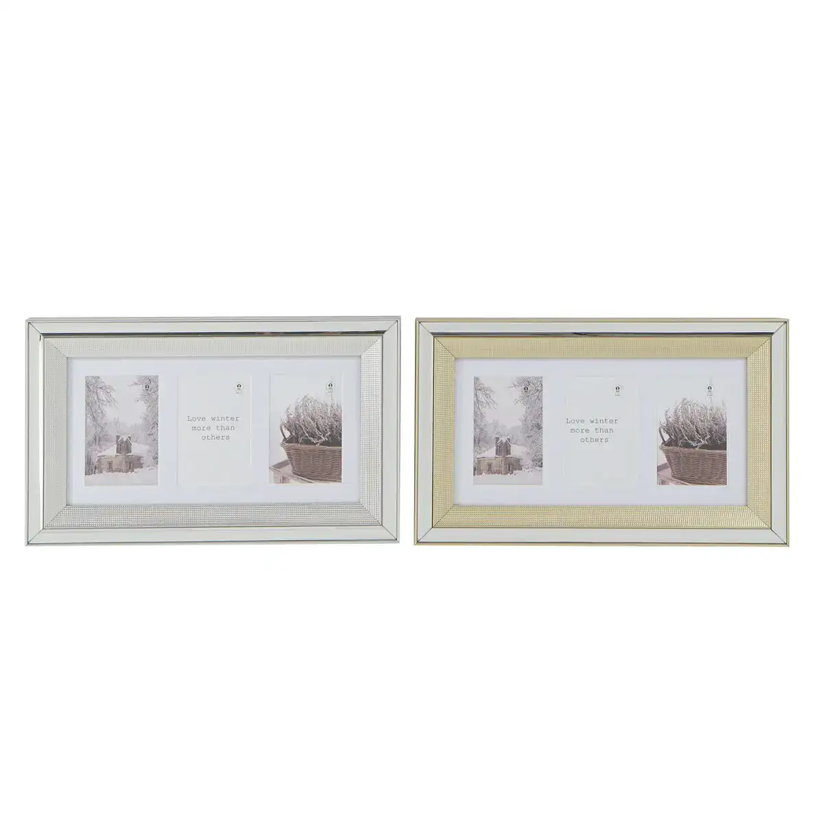 Cadre photo dkd home decor verre polystyrene dore argente traditionnel 47 x 2 x 29 cm 2 unites _7920. DIAYTAR COTE D'IVOIRE - Là où la Diversité Rencontre la Qualité. Parcourez notre gamme complète et trouvez des produits qui incarnent la richesse et l'unicité du Côte d'Ivoire.
