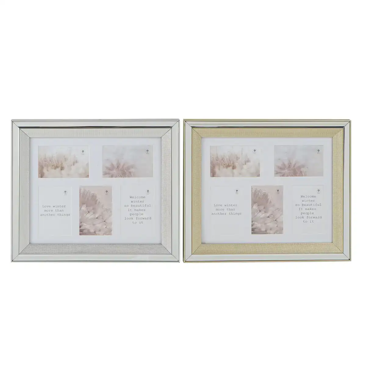 Cadre photo dkd home decor verre polystyrene dore argente traditionnel 47 x 2 x 40 cm 2 unites _1443. DIAYTAR COTE D'IVOIRE - Où Choisir Devient une Expression de Soi. Découvrez notre boutique en ligne et trouvez des articles qui révèlent votre personnalité et votre style.