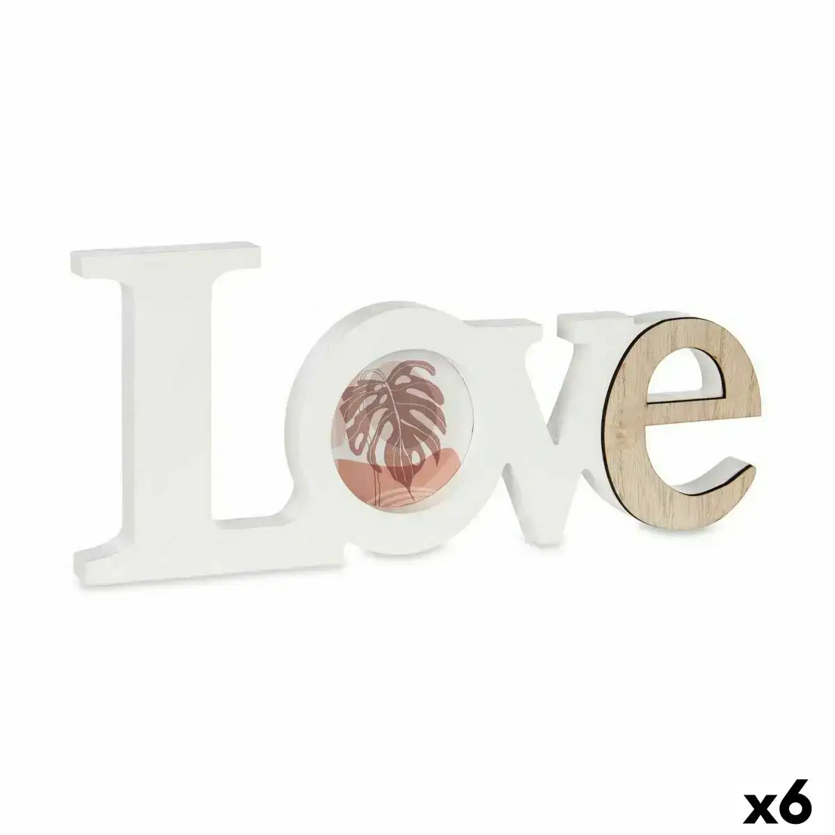 Cadre photo love blanc marron bois mdf 31 x 13 5 x 1 8 cm 6 unites _4095. Entrez dans l'Univers de DIAYTAR COTE D'IVOIRE - Où Choisir est un Plaisir. Explorez notre gamme variée et trouvez des articles qui parlent à votre cœur et à votre style.
