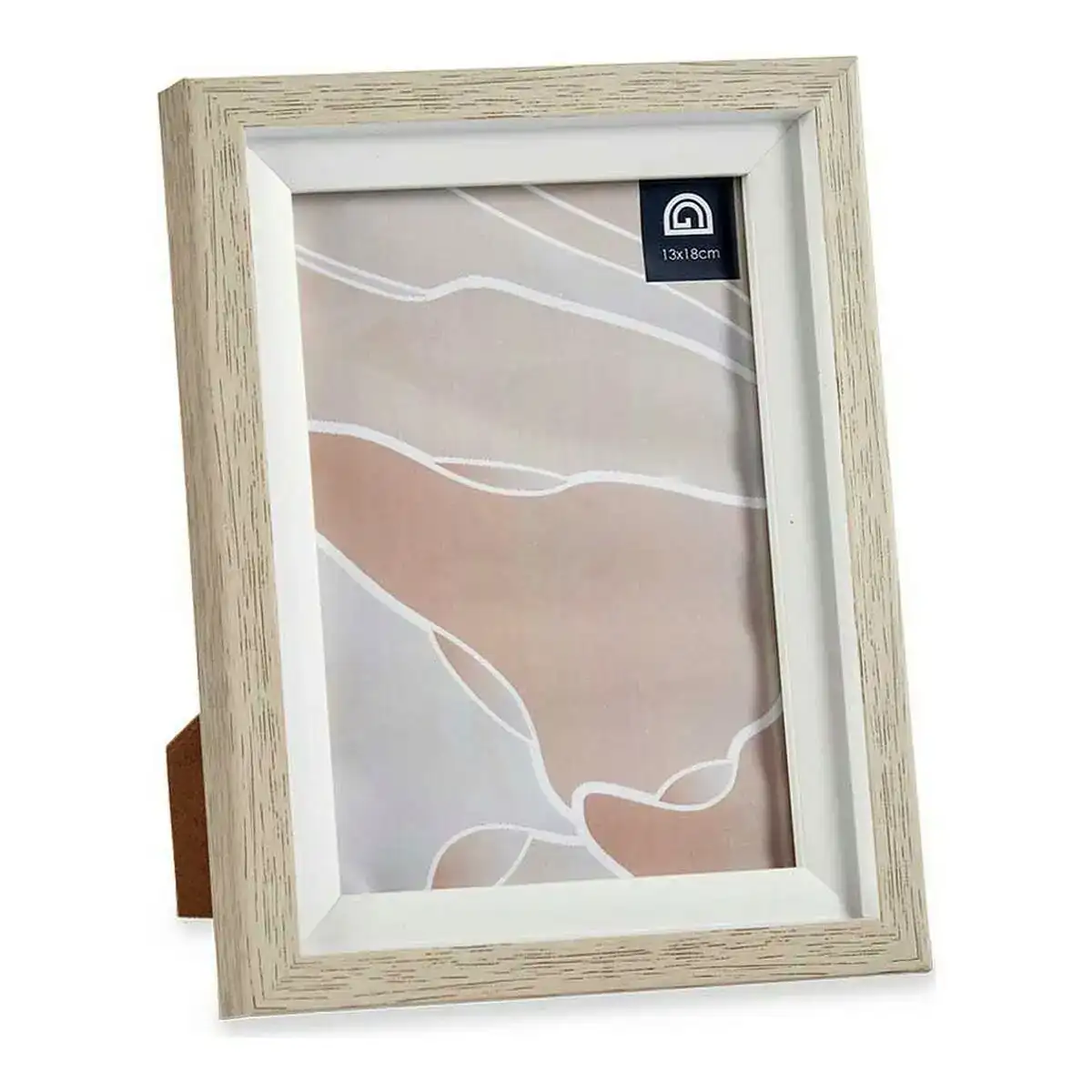 Cadre photo marron blanc verre beige plastique_2430. DIAYTAR COTE D'IVOIRE - Où Chaque Sélection Vous Parle. Parcourez nos catégories et découvrez des produits qui reflètent vos passions et vos besoins, pour un shopping personnel et inspirant.