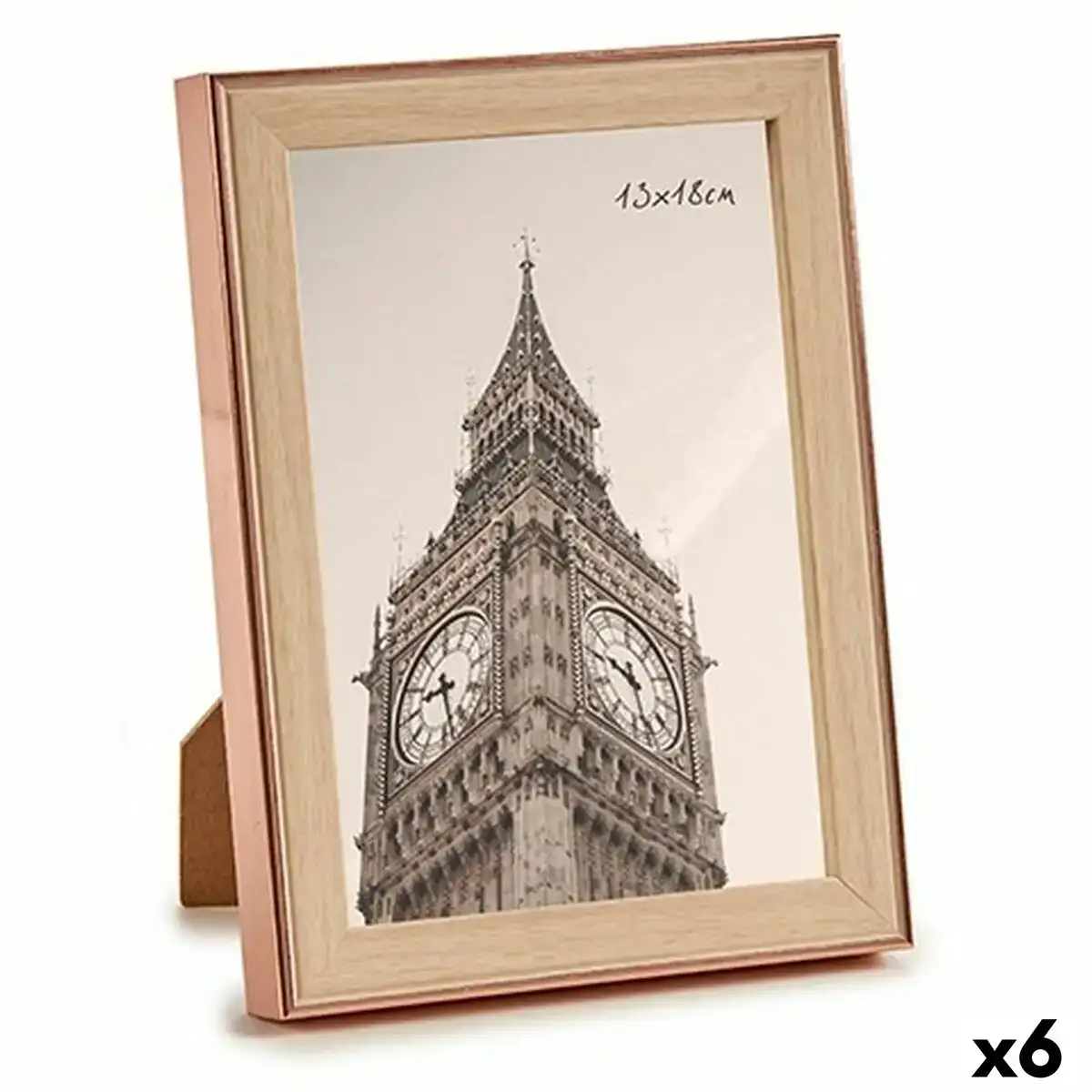 Cadre photo marron cuivre plastique verre 15 6 x 2 x 20 7 cm 6 unites _9537. DIAYTAR COTE D'IVOIRE - Votre Univers Shopping Éclectique. Explorez nos offres variées et découvrez des articles qui embrassent la diversité et la polyvalence de vos besoins.