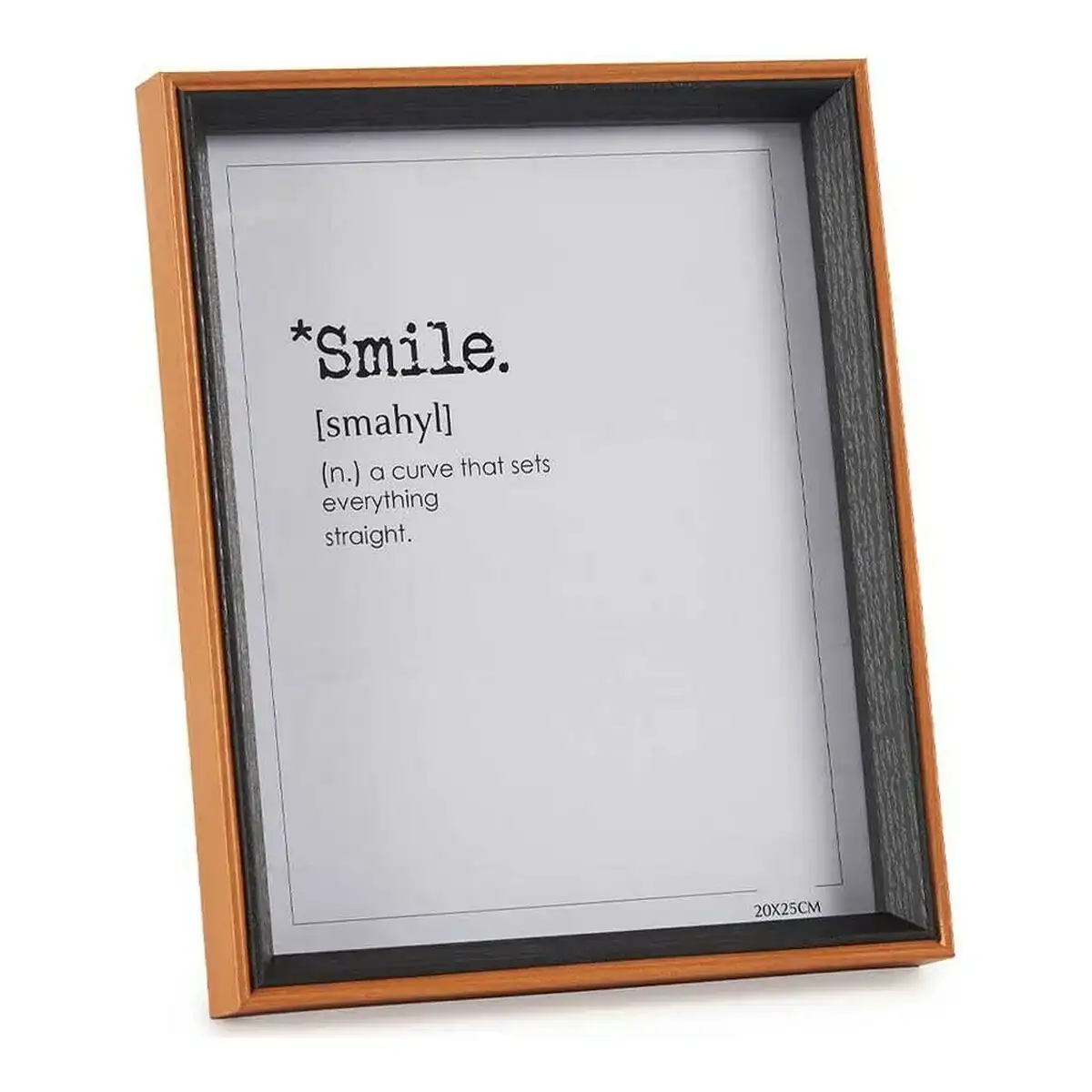 Cadre photo noir marron 22 x 27 x 3 cm verre bois mdf_9841. Bienvenue sur DIAYTAR COTE D'IVOIRE - Votre Galerie Shopping Personnalisée. Découvrez un monde de produits diversifiés qui expriment votre style unique et votre passion pour la qualité.