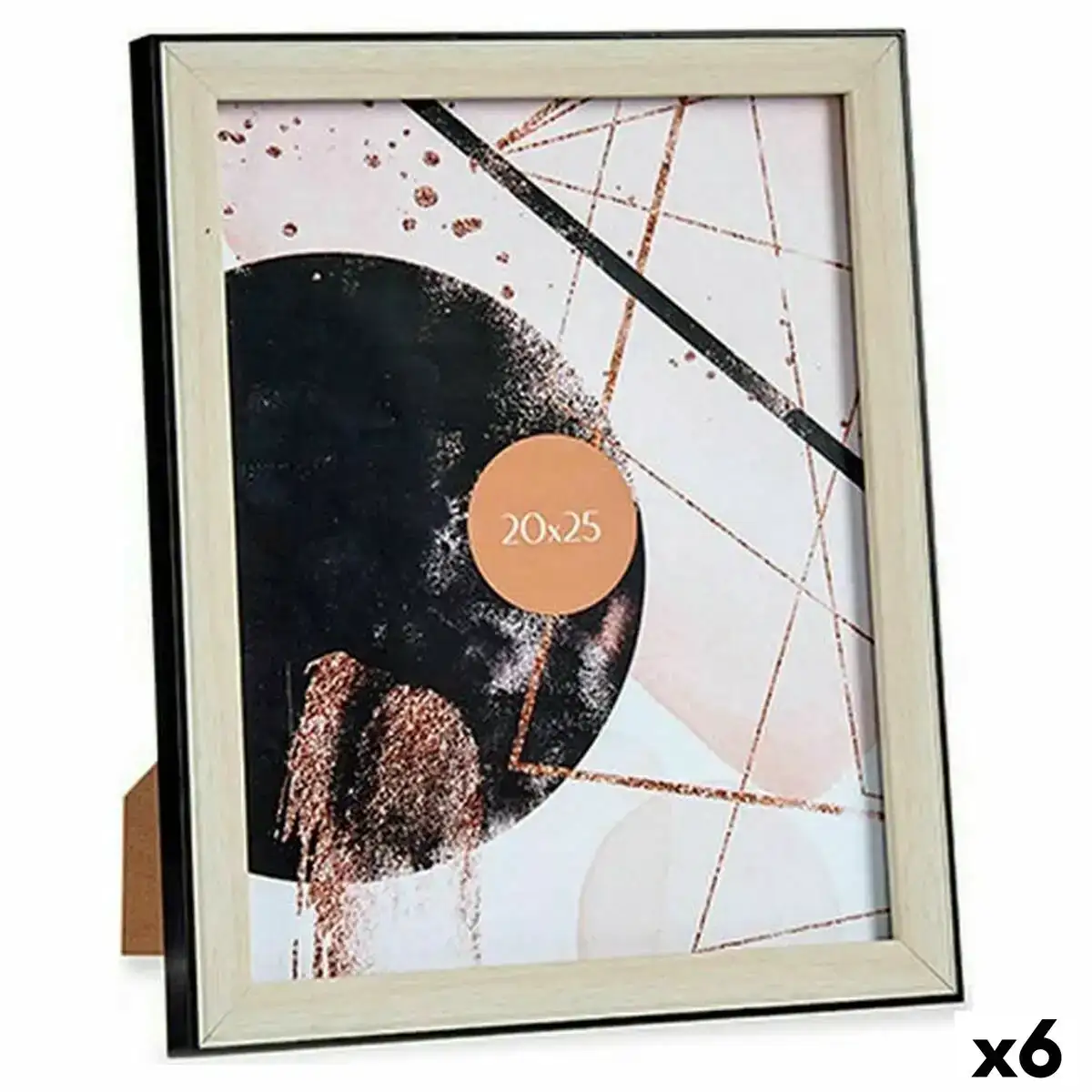 Cadre photo noir marron plastique verre 22 6 x 2 x 27 6 cm 6 unites _4752. DIAYTAR COTE D'IVOIRE - Votre Paradis Shopping au Cœur du Côte d'Ivoire. Explorez notre boutique en ligne et découvrez des produits conçus pour enchanter chaque aspect de votre vie.