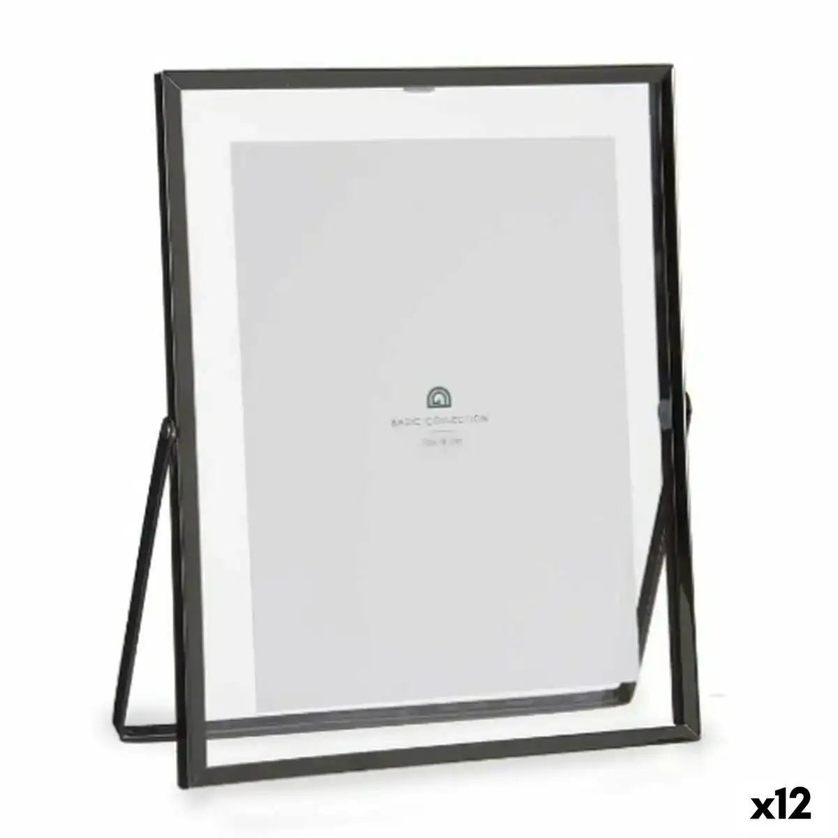 Cadre photo noir metal verre plastique 18 5 x 1 x 23 cm 12 unites _9165. DIAYTAR COTE D'IVOIRE - Où Chaque Produit a son Histoire. Découvrez notre gamme de produits, chacun portant en lui le récit de l'artisanat et de la passion, pour vous offrir une expérience de shopping authentique.