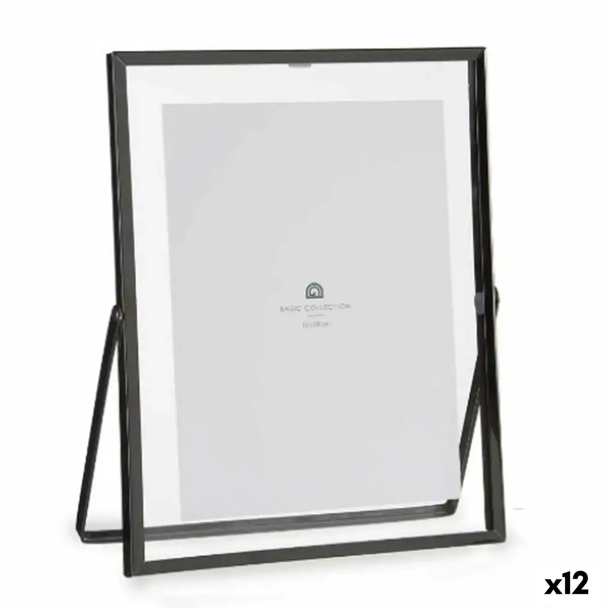 Cadre photo noir metal verre plastique 20 5 x 1 x 25 2 cm 12 unites _1685. DIAYTAR COTE D'IVOIRE - Là où Choisir est un Acte d'Amour pour le Côte d'Ivoire. Explorez notre gamme et choisissez des produits qui célèbrent la culture et l'artisanat du pays.
