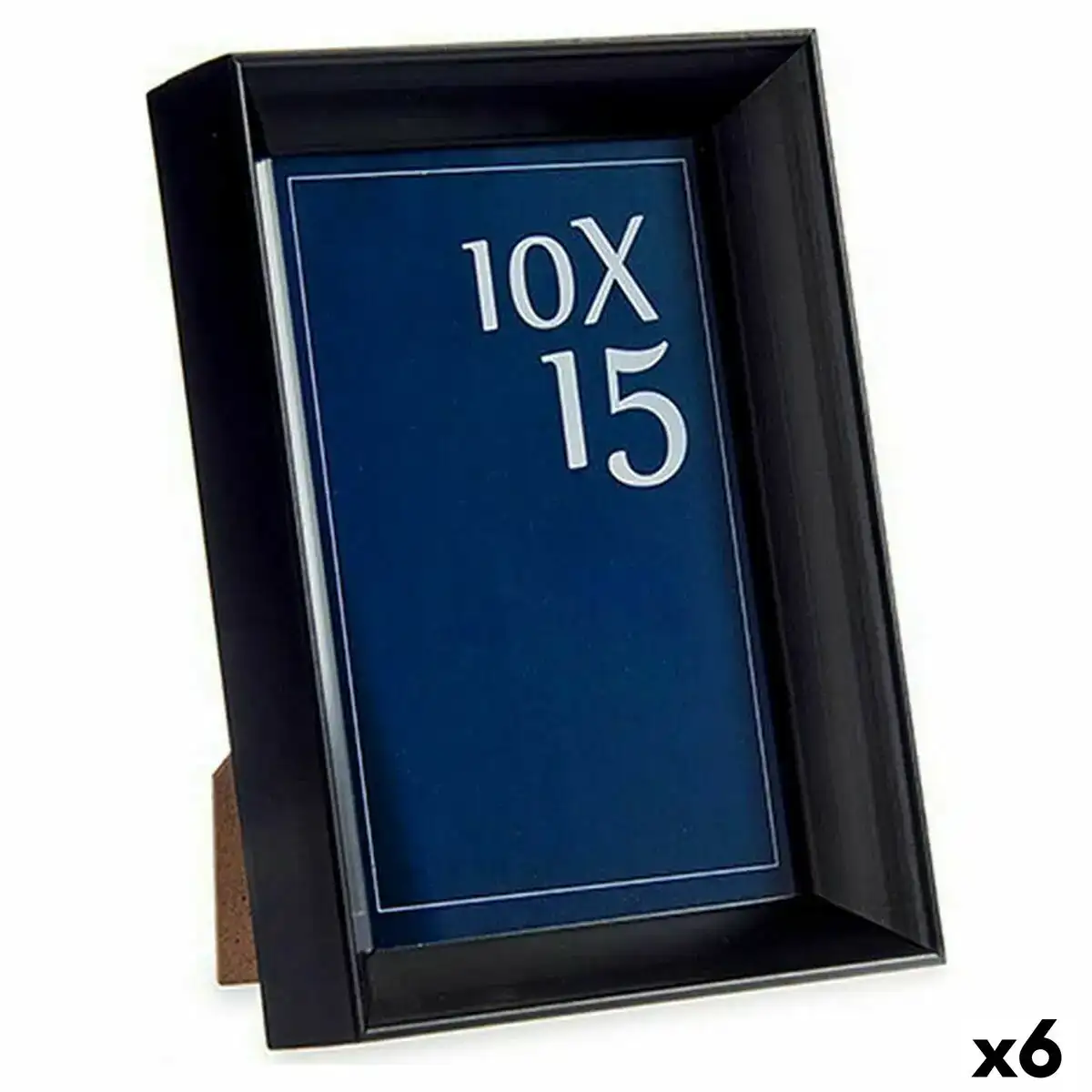 Cadre photo noir plastique verre 12 2 x 3 5 x 17 3 cm 6 unites _6395. DIAYTAR COTE D'IVOIRE - Votre Destination Shopping Inspirante. Explorez notre catalogue pour trouver des articles qui stimulent votre créativité et votre style de vie.