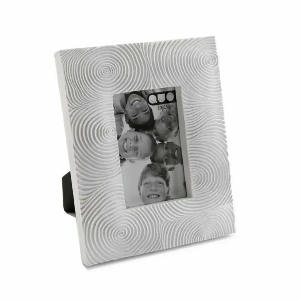 Cadre photo ondes blanc_7515. DIAYTAR COTE D'IVOIRE - Où Choisir Devient un Plaisir. Découvrez notre boutique en ligne et choisissez parmi une variété de produits qui satisferont tous vos besoins.