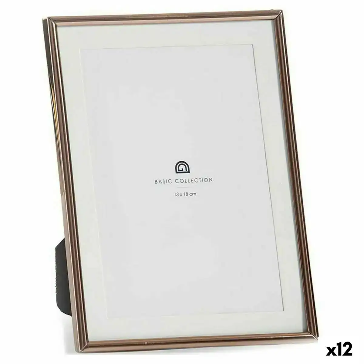 Cadre photo verre acier cuivre 12 x 19 5 x 15 5 cm 12 unites _1127. DIAYTAR COTE D'IVOIRE - Là où Chaque Produit est une Trouvaille Unique. Découvrez notre boutique en ligne et trouvez des articles qui vous distinguent par leur originalité.