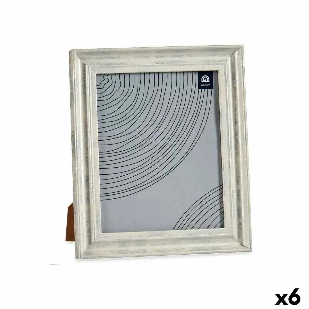 Cadre photo verre argente bois marron plastique 26 x 2 x 31 cm 6 unites _9255. DIAYTAR COTE D'IVOIRE - Là où Chaque Achat Contribue à un Rêve. Naviguez à travers notre boutique en ligne et soutenez des artisans talentueux tout en acquérant des trésors.