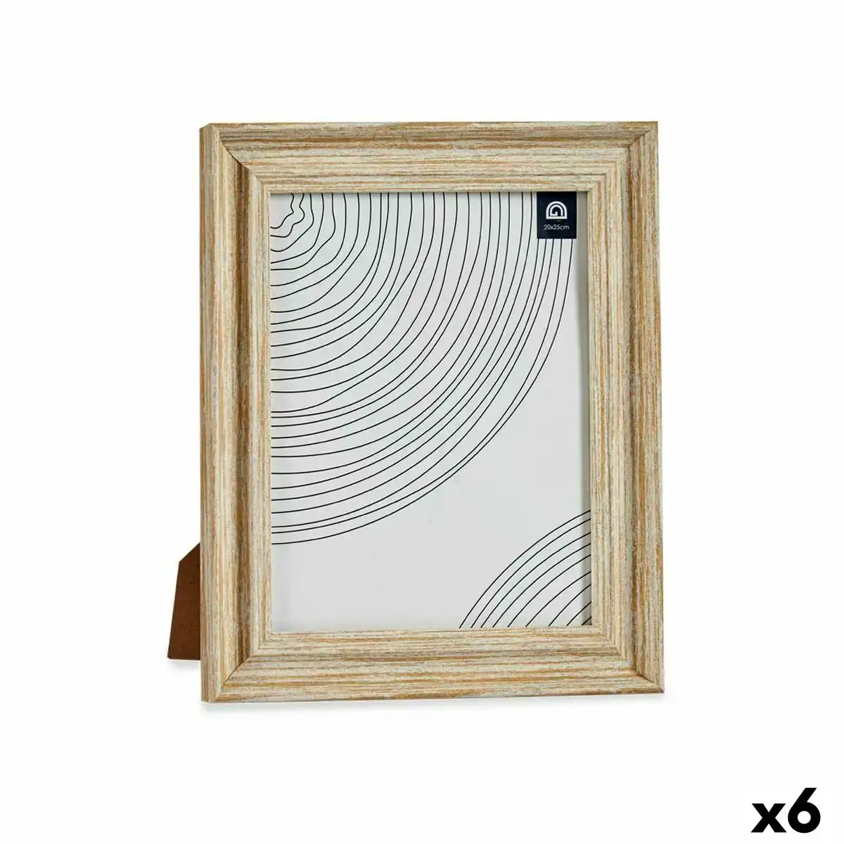 Cadre photo verre dore bois marron plastique 26 x 2 x 31 cm 6 unites _6525. DIAYTAR COTE D'IVOIRE - Où Choisir est une Célébration. Découvrez notre sélection de produits qui représentent la diversité et la joie du Côte d'Ivoire, à chaque étape de votre vie.
