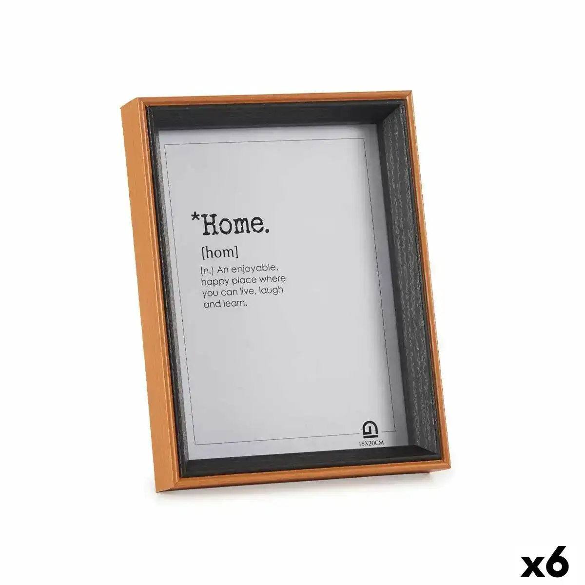 Cadre photo verre noir marron bois mdf 17 x 22 x 3 cm 6 unites _2015. Entrez dans l'Univers de DIAYTAR COTE D'IVOIRE - Où Choisir est un Voyage. Explorez notre gamme diversifiée et trouvez des articles qui répondent à tous vos besoins et envies.