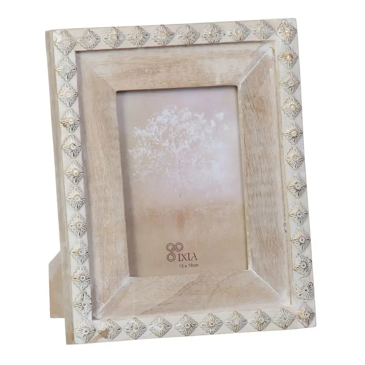 Cadre photos 23 x 3 x 28 cm bois blanc_6324. DIAYTAR COTE D'IVOIRE - Votre Passage vers le Raffinement. Plongez dans notre univers de produits exquis et choisissez des articles qui ajoutent une touche de sophistication à votre vie.