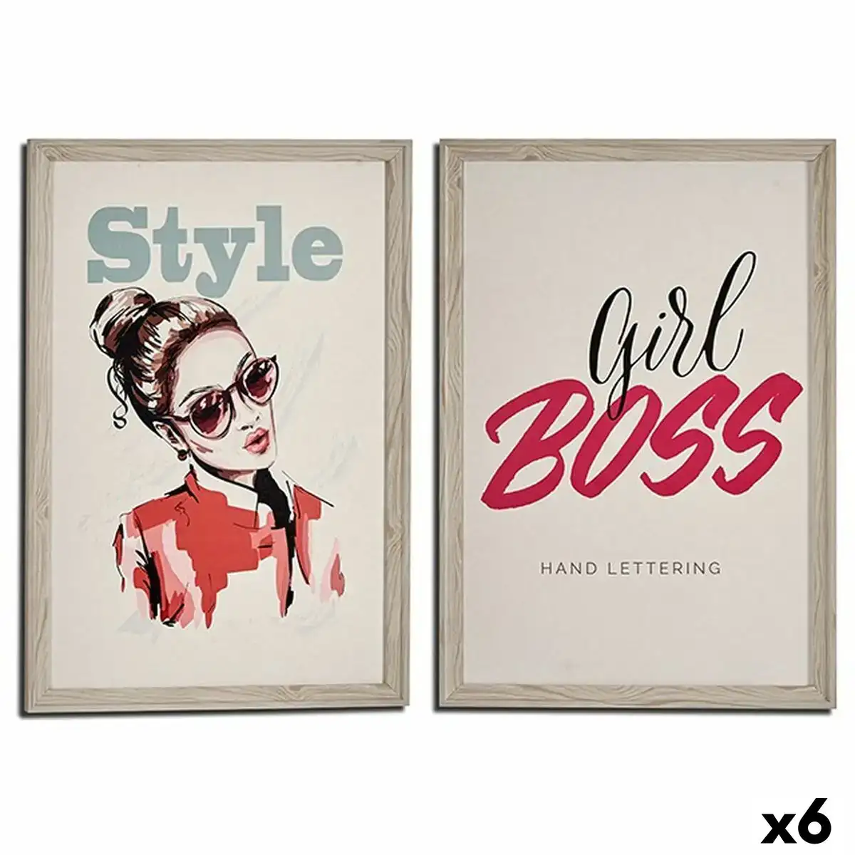 Cadre style boss contre plaque 46 x 2 x 66 cm 6 unites _7011. Bienvenue sur DIAYTAR COTE D'IVOIRE - Votre Galerie Shopping Personnalisée. Découvrez un monde de produits diversifiés qui expriment votre style unique et votre passion pour la qualité.