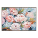 Cadre toile fleurs 120 x 5 x 80 cm_1953. DIAYTAR COTE D'IVOIRE - Votre Compagnon Shopping, Votre Style Unique. Explorez notre boutique en ligne pour dénicher des trésors qui expriment qui vous êtes, de la mode à la maison.
