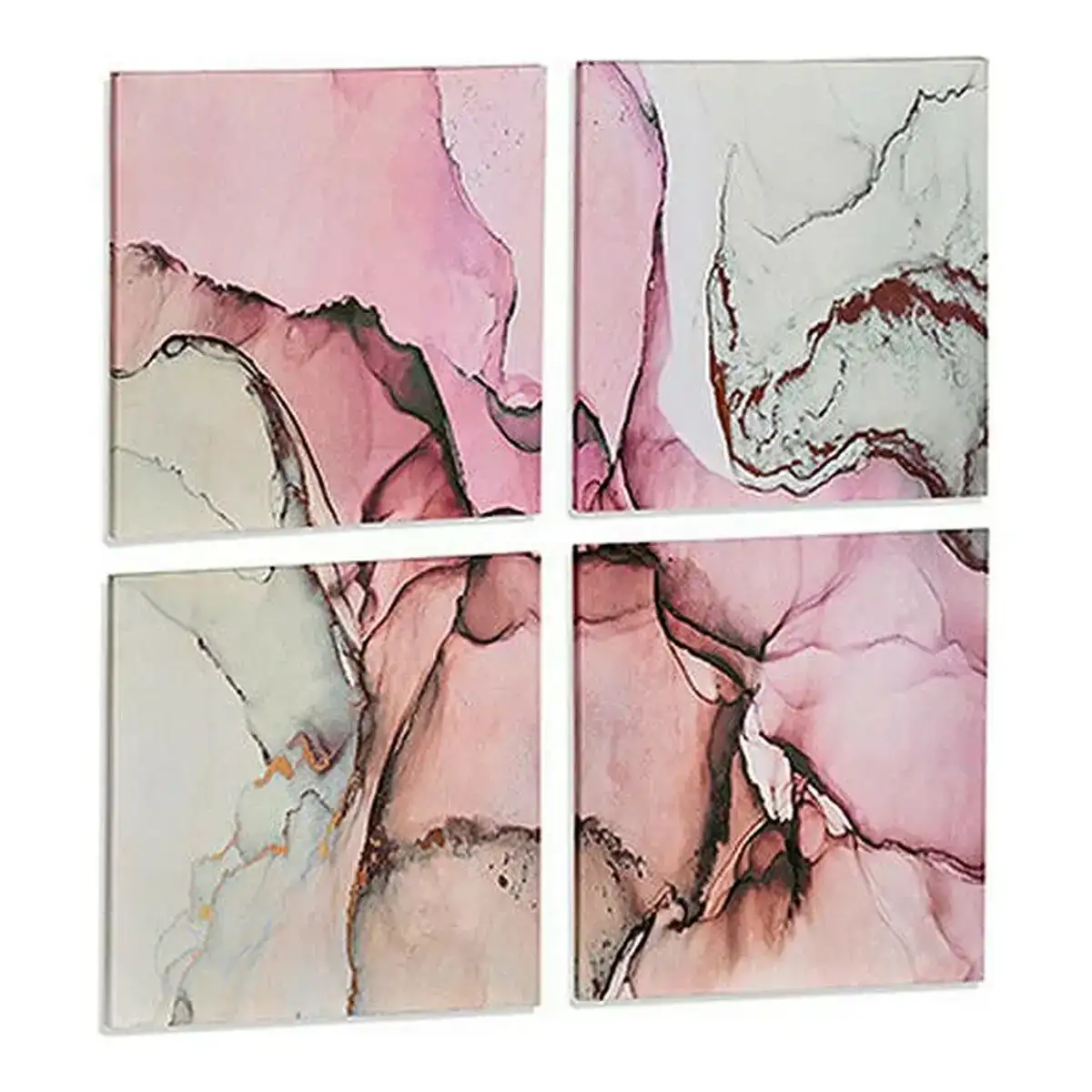 Cadre toile marbre 4 pieces _2734. Entrez dans l'Univers de DIAYTAR COTE D'IVOIRE - Où l'Authenticité Renouvelle Votre Quotidien. Explorez notre gamme de produits et trouvez des articles qui reflètent votre essence.
