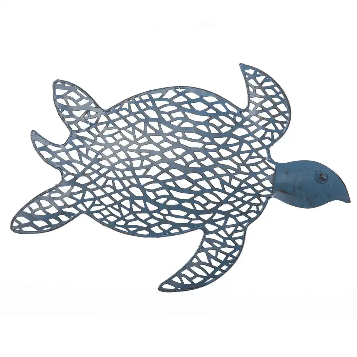Cadre tortue 35 56 x 3 18 x 26 67 cm bleu metal_1768. DIAYTAR COTE D'IVOIRE - L'Art de Choisir, l'Art de Vivre. Parcourez notre boutique en ligne et choisissez parmi des produits de qualité qui ajoutent de l'élégance à votre quotidien.
