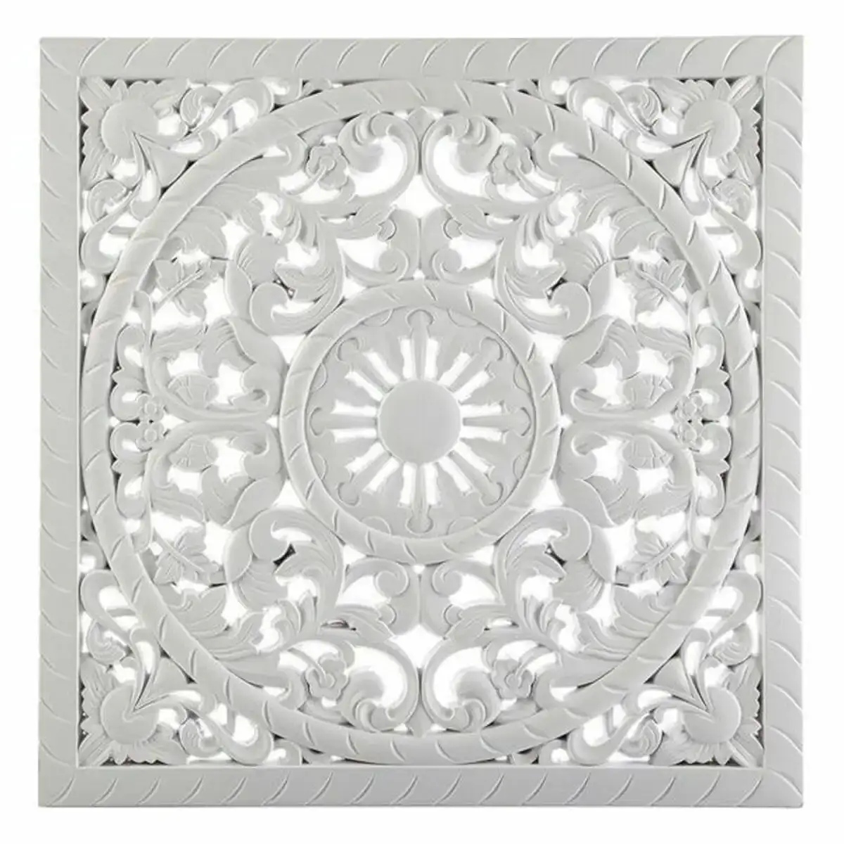 Cadre versa bois mdf 60 x 2 x 60 cm_7475. DIAYTAR COTE D'IVOIRE - L'Univers de l'Élégance Accessible. Plongez dans notre catalogue et choisissez des produits qui allient sophistication et accessibilité pour un shopping exquis.