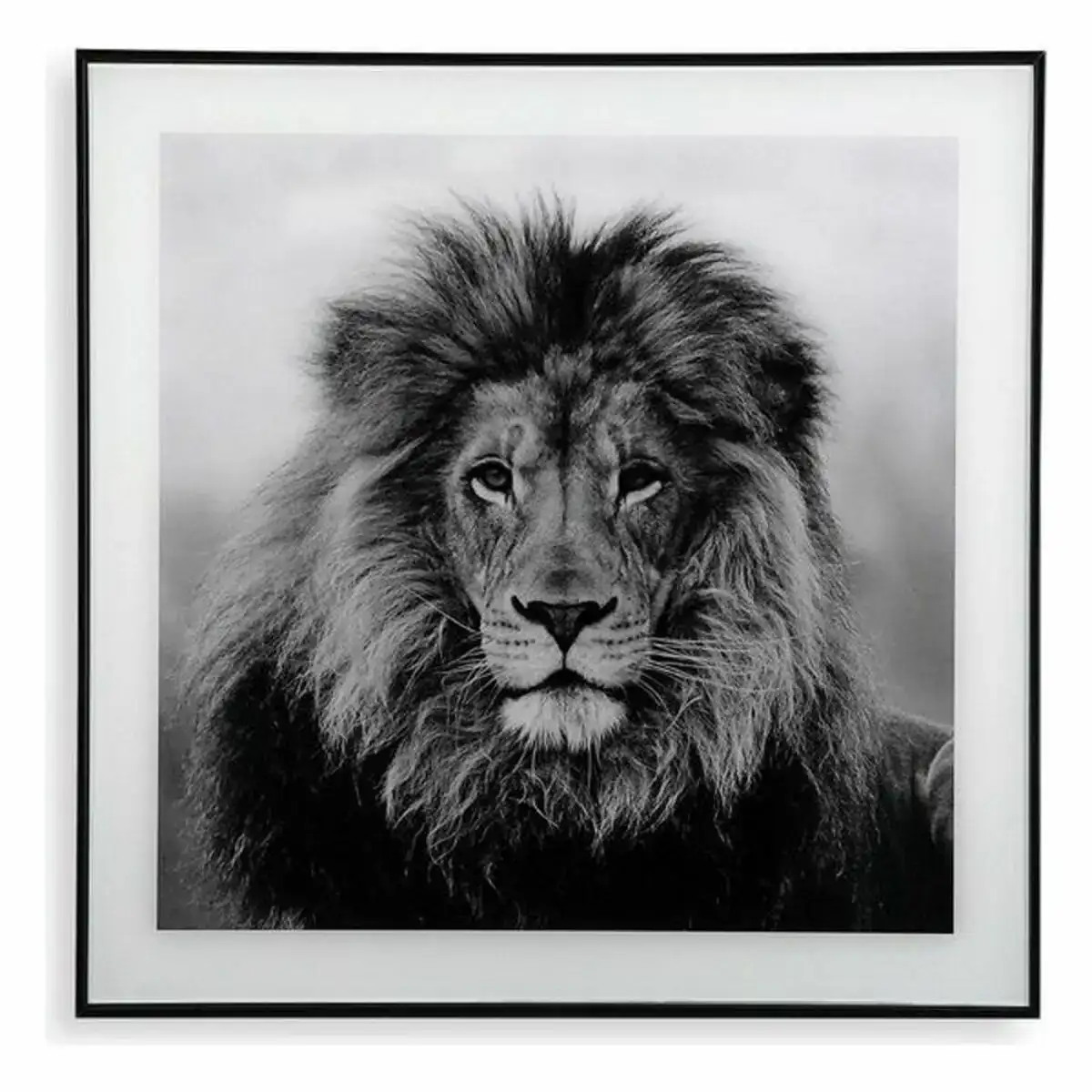 Cadre versa lion verre 2 x 50 x 50 cm_5949. Bienvenue sur DIAYTAR COTE D'IVOIRE - Votre Fenêtre sur le Shopping Moderne. Parcourez notre boutique en ligne et découvrez des produits qui incarnent l'évolution du style et de la qualité.