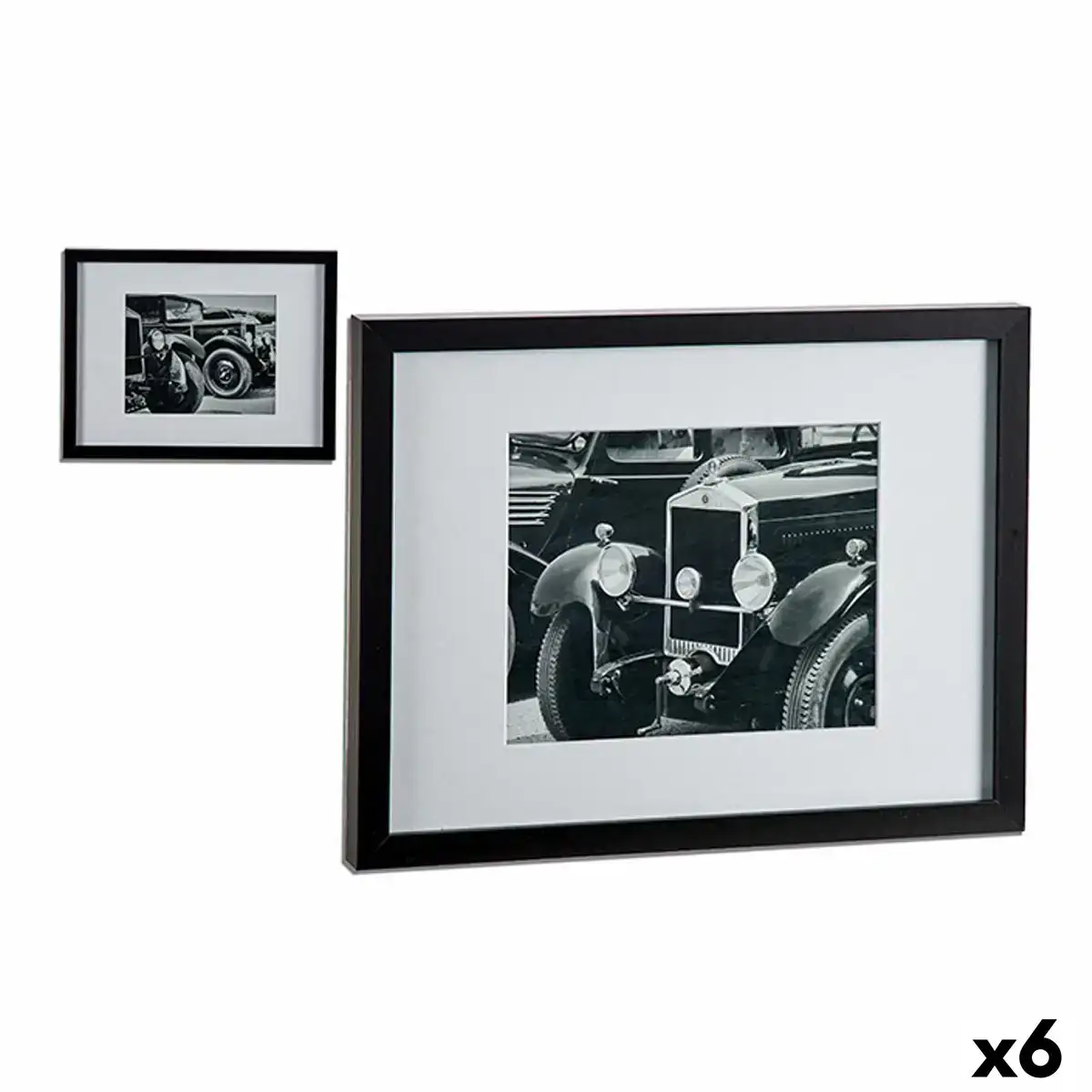 Cadre voiture verre noir bois 6 unites 3 x 33 x 43 cm _5823. Découvrez DIAYTAR COTE D'IVOIRE - Là où Votre Shopping Prend Vie. Plongez dans notre vaste sélection et trouvez des produits qui ajoutent une touche spéciale à votre quotidien.