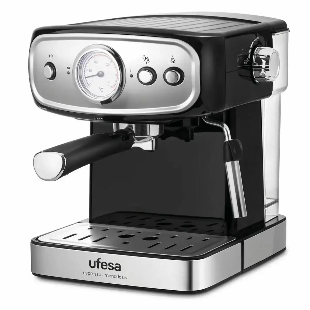 Cafe express arm ufesa ce7244 argente noir 850 w 1 5 l_6844. DIAYTAR COTE D'IVOIRE - Votre Compagnon Shopping, Votre Style Unique. Explorez notre boutique en ligne pour dénicher des trésors qui expriment qui vous êtes, de la mode à la maison.