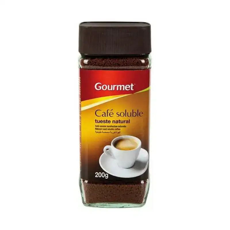 Cafe soluble gourmet natural 200 g _2641. Bienvenue chez DIAYTAR COTE D'IVOIRE - Où Chaque Produit a son Âme. Découvrez notre gamme et choisissez des articles qui résonnent avec votre personnalité et vos valeurs.