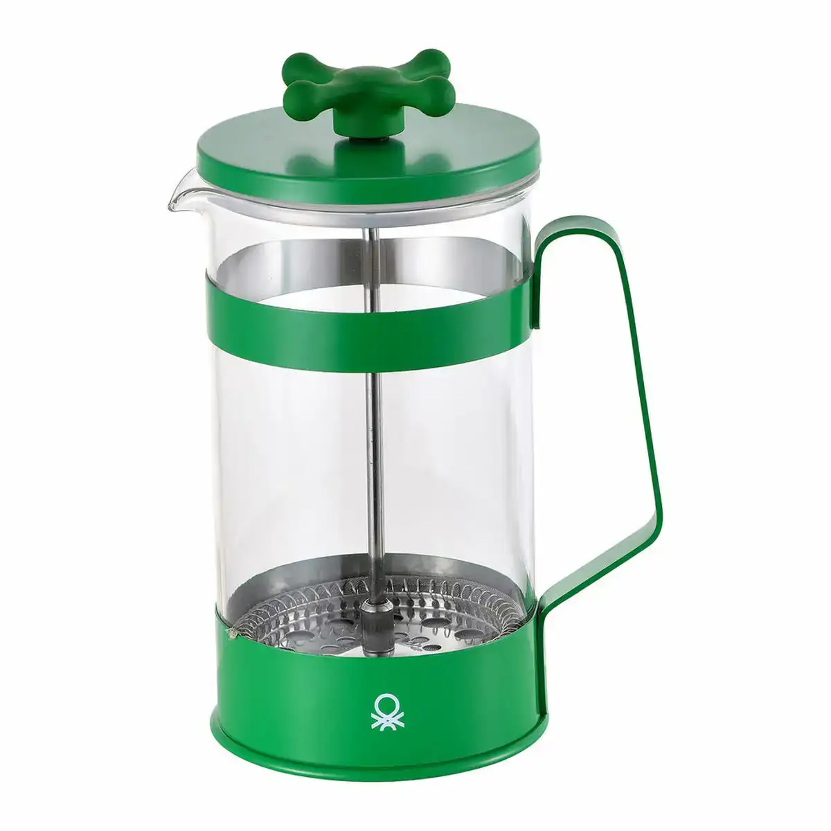 Cafetiere a piston benetton vert plastique 600 ml_2144. Bienvenue chez DIAYTAR COTE D'IVOIRE - Où Chaque Produit a son Histoire. Découvrez notre sélection unique et trouvez des articles qui racontent la richesse culturelle et artistique du Côte d'Ivoire.