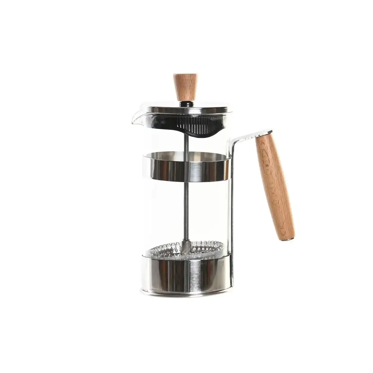 Cafetiere a piston dkd home decor argente naturel acier inoxydable verre borosilicate 350 ml 16 x 9 x 18 5 cm_1874. DIAYTAR COTE D'IVOIRE - Un Monde de Possibilités à Portée de Clic. Parcourez notre site web pour découvrir des sélections infinies, de l'épicerie aux bijoux, et vivez une expérience d'achat sans pareil.