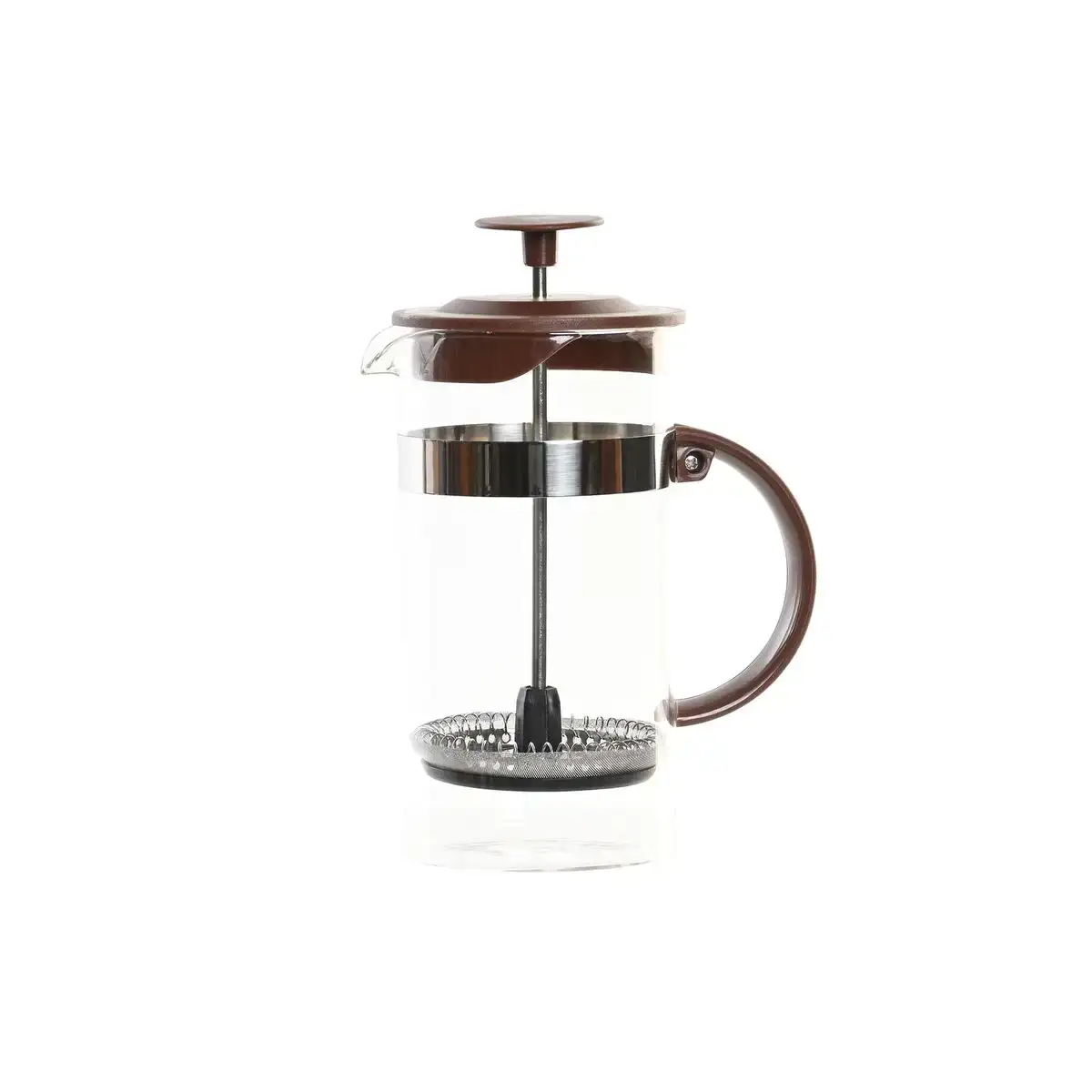 Cafetiere a piston dkd home decor marron transparent acier inoxydable verre borosilicate 350 ml 16 x 9 x 18 5 cm_9004. DIAYTAR COTE D'IVOIRE - Votre Passage vers l'Exceptionnel. Explorez notre boutique en ligne, où chaque produit est choisi avec soin pour offrir une expérience de shopping inoubliable.